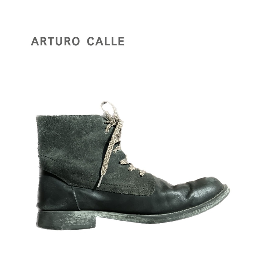 Arturo Calle Mens leather / suede boots